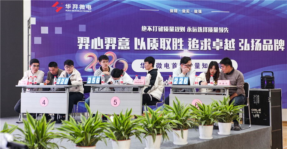 龙八头号微电举办首届质量知识竞赛