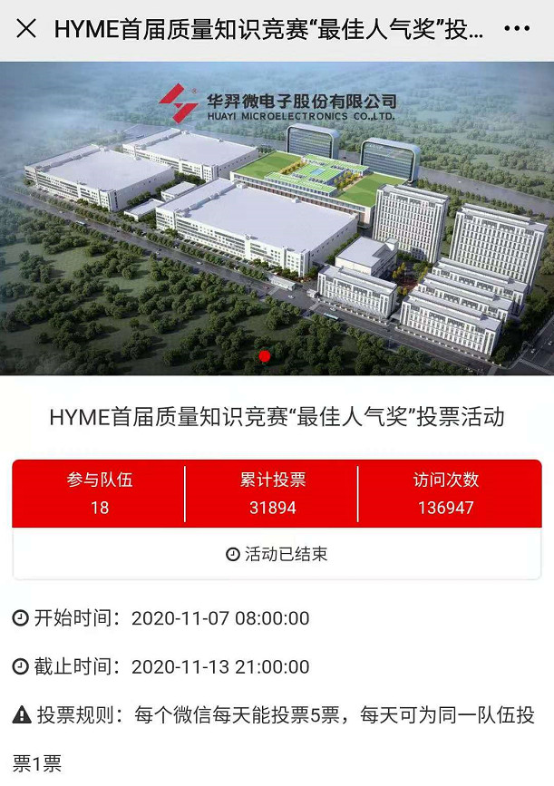 龙八头号微电举办首届质量知识竞赛